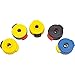 5pcs Yootones Drum Quick Release Nut Remove Cymbals Screw Cap for Flush Base Stands Drum Wiper Drum Kit Plastic Material Multiple Colors