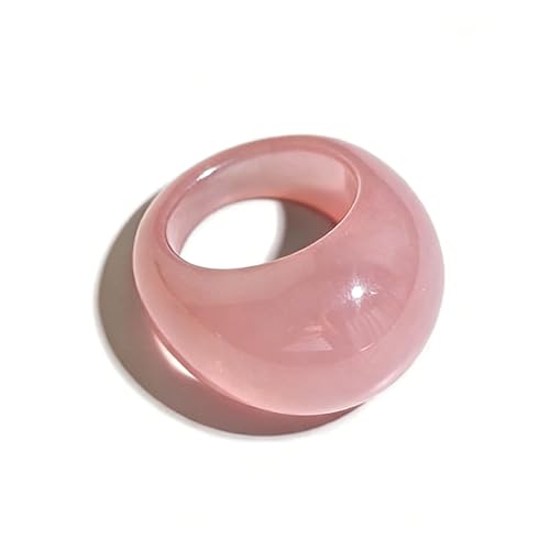 Bague épaisse en jade naturel, œil de tigre pour homme et femme, pierre naturelle minimaliste,...