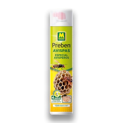 Insecticida Avispas Preben Avisperos 750 ml – Spray para Avispas, Avispa Asiática y Avispones MUY EFICAZ | Pulveriza Hasta 4 Metros | Elimina Avisperos de Forma Inmediata | Uso Exterior | Nexum Market