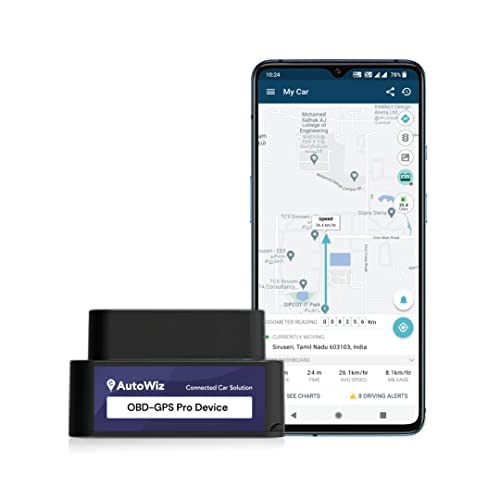 AutoWiz OBD GPS Pro Car Tracker Fuel Level and Odometer Monitoring