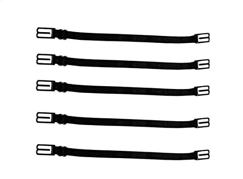 COMFEELING Mask Ear Cord Extension Buckle, Adjustable Mask Accessories Hook Mask Extension Hook Buckle Ear Mask for All Kinds of Face (Black)