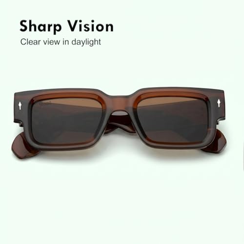 Image of Stood Bold Sunglasses |Chunky Square | Full Rim | UV Protected | Shiny | Medium | Men & Women | SG-STD0014