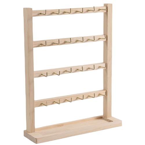 Supoion Présentoir de porte-clés peu encombrant, porte-clés pratique, étagère d'exposition pour garder les porte-clés triés et accessibles