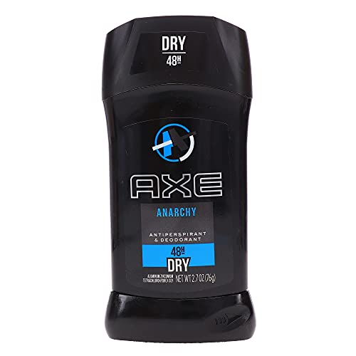 Axe Dry Anti-Perspirant Invisible Solid, Anarchy 2.70 oz (Pack of 6)