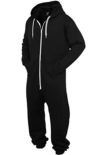 Urban Classics Men's Sweat Jumpsuit , Multicoloured (Blk/Wht 50), 3XL/4XL