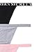 Victoria's Secret Women's String Cotton Thong Underwear, Panties for Women, Pack of 3, Multi, S
