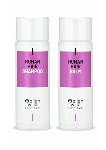Ellen Wille PurePower - Set shampoo + balsamo per capelli umani
