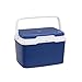 LOLAhome Monty Nevera de Playa rígida y portátil Azul y Blanca de plástico (5 litros)