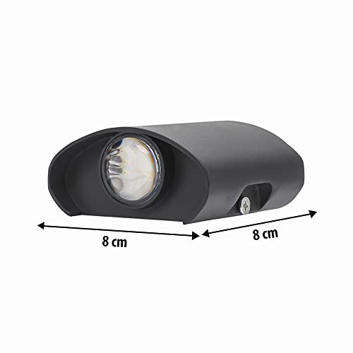 Image of 2Watt Updown Outdoor Waterproof (IP-65) led Elevation Light (Warm-White)