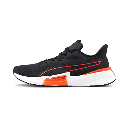 Image of Puma Men's Sneakers Gymnastics Shoe, Black Cherry Tomato, 7.5
