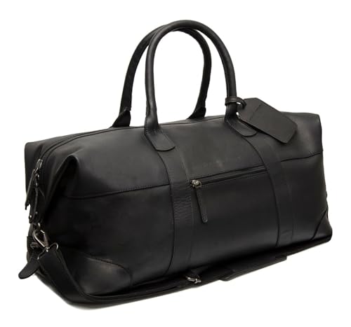 Sac de voyage Portsmouth noir weekender grand volume pour bagage cabine et déplacement