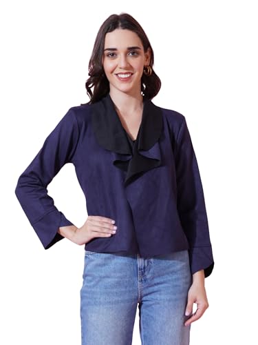 Image of 9 Impression Women's Printed Bomber Jackets | Full Zipper Regular Jacket | Casual Sweatshirt | Oversized Jackets for Women | Outdoor Office Wear Winter Jackets