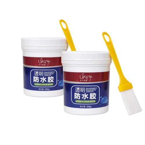Image of Waterproof Adhesive Glue, with Brush, Transparent, for Roof Leakage, Crack Seal, Water Leakage Solution, Waterproofing for Pipe, Wall, Tiles (PACK OF 1) (600)