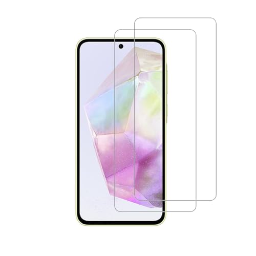 Film protection écran Samsung Galaxy A55 anti rayure lot de 2 verres trempés transparents 9H