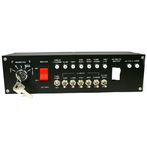 Meza-Ignition Panel for Flight Simulator game MSFS2020, X-Plane for a Home Cockpit or Standalone use on a Desk - Image 3