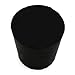 Laboratory Grade Rubber Stopper, Black SBR Rubber, Size #4, 26 x 20 x 25mm, 33 per Package