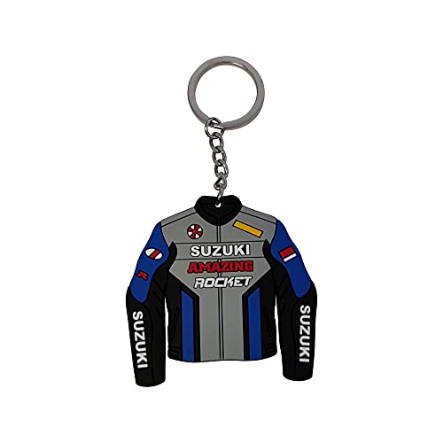 Hest Big Keyring & Rubber Keychain Motorcycle Scooter Atv Car Suzuki Accessories Gift ((Type B)) #TOP1