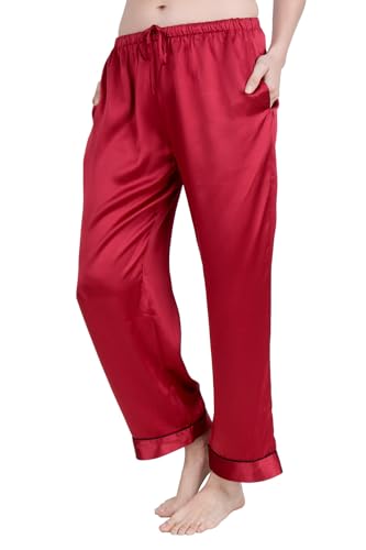 Women's Luxury Silk Sleepwear 100% Mulberry Silk Pajamas Pants