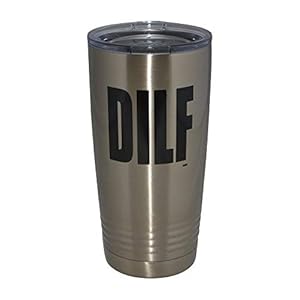 Grappige DILF 20 oz. reizen Tumbler mok Cup w/deksel Sarcastische werk cadeau voor hem vader man
