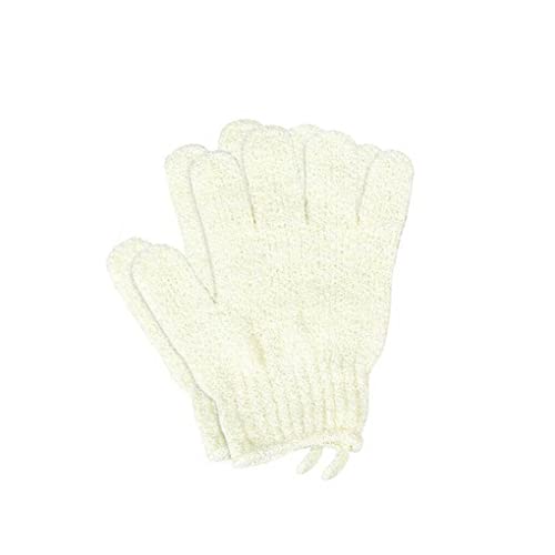 teng hong hui 2 uds guantes de baño resistencia a la toalla productos de guantes hidratantes cinco dedos Cover