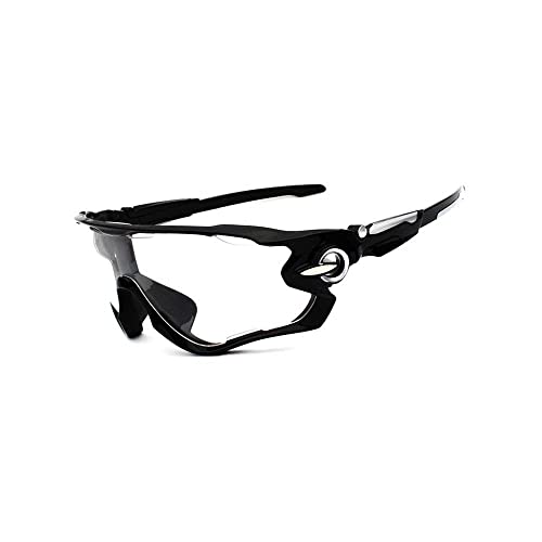 Óculos Bike Ciclismo Espelhado + Modelo Noturno Transparente