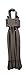 Campco Uzi Uzi-FLXC-GR Single Use Double Restraint Flex Cuff, Green