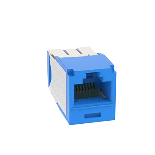 Panduit Cj6X88Tgbu Category-6A 8-Wire Tg-Style Jack Module, Blue