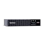 CyberPower PR2000RT2UC Smart App Sinewave UPS Battery Backup and Surge Protector, 2000VA/2000W, 8 Outlets, 2U Rack/Tower, AVR, Built-in Cloud Monitoring, UL Certified
