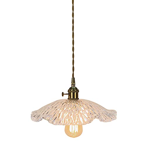 Chandelier et luminaire de pendentif en verre transparent pour grand salon