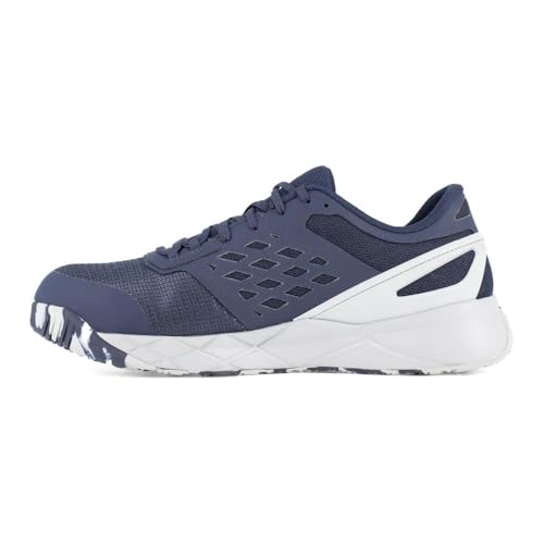 Reebok Reebok Work Men's Nanoflex TR Work Navy and Light Grey Composite Toe Boots