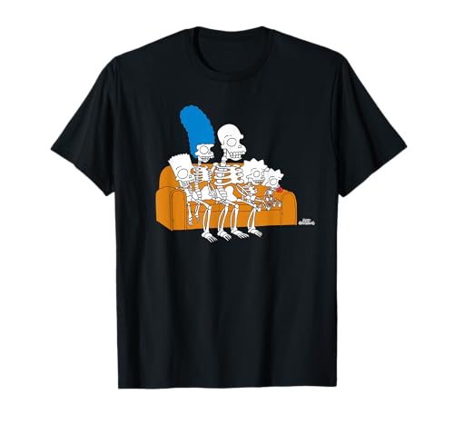 The Simpsons Skeletons Couch Gag Treehouse of Horror T-Shirt