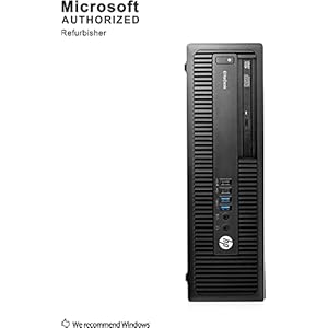 HP EliteDesk 800 G2 SFF Computer, Intel Core i7 6700 3.4Ghz, 32GB DDR4 RAM, 1TB SSD, 500GB HDD, RGB Keyboard, WiFi, BT, Windows 10 Pro(Renewed) - immagine 5