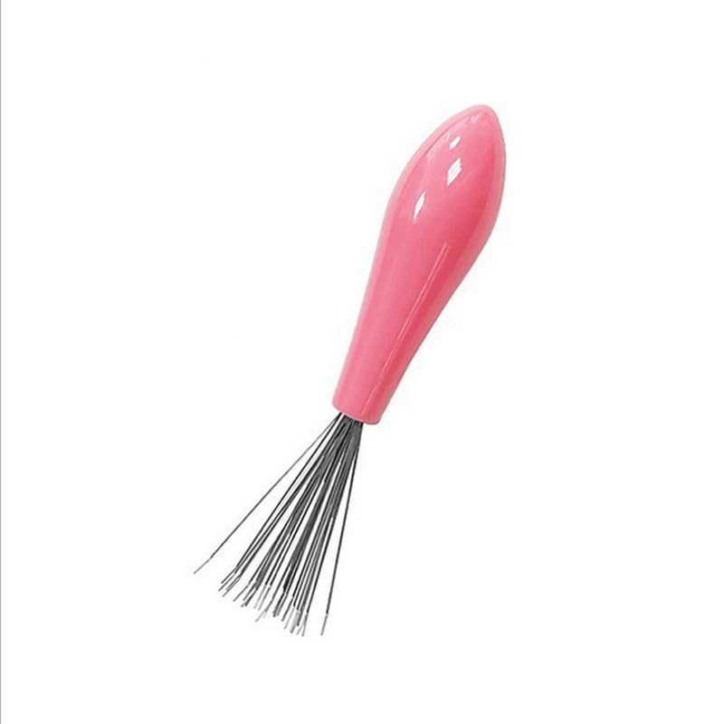 Pink Comb Cleaner Hair Brush Cleaning Tool Hair Brush Cleaner，Styling Tools and Appliances，Hair Brushes
