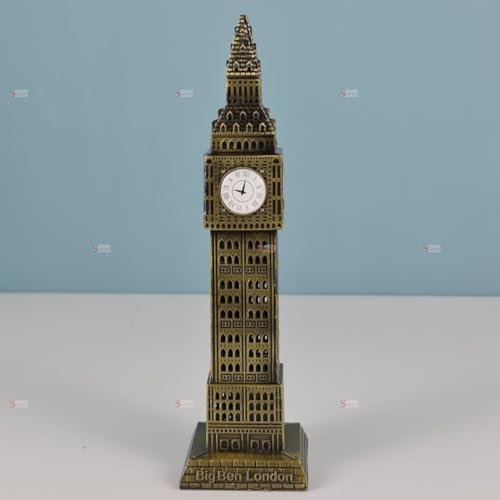 Image of SATYAM KRAFT 1 Pcs UK World Famous Building for Wedding Decorative Showpeice Idol for Home Decor, Living Room, Gifts, Desk Decor, Stand Holder, Office Desk, Tabletop (UK (The Big Ben))