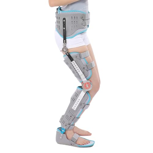 Férula ortopédica ajustable para cadera, rodilla, tobillo y pie derecha miniatura 1