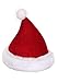 Mini Santa Plush Hat with Adjustable Plastic Strap - Soft and Fun Holiday Headwear for All Ages