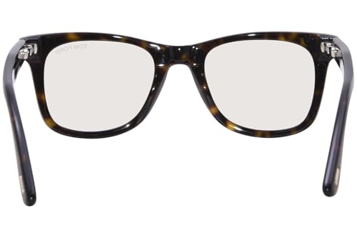 Image of Tom Ford FT5970-B 052 Eyeglasses Men's Dark Havana Full Rim 50mm w /Clip On
