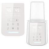 Flaschenwärmer Baby, 8-in-1 Babyflaschen Wärmer, Tragbarer Fläschchenwärmer mit LCD-Display Timer, Bottle Warmer Intelligentes Schnelles Auftauen, Sterilisieren für Alle Babyflaschen