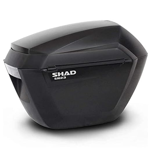 Shad D0B23100 Maletas Laterales Moto SH23, Negro, Normal