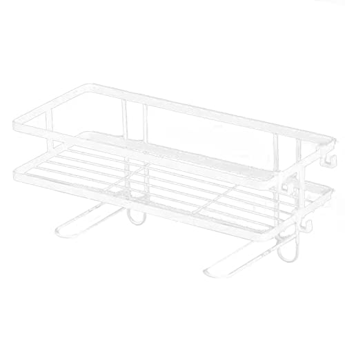 RASTKY Estante De Almacenamiento sobre El Inodoro - Estante para Inodoro Engrosamiento Instalación De Clavos De Gran Capacidad Hierro sobre El Baño del - Rejilla para El Baño sobre El (Blanco de una - imagen 7