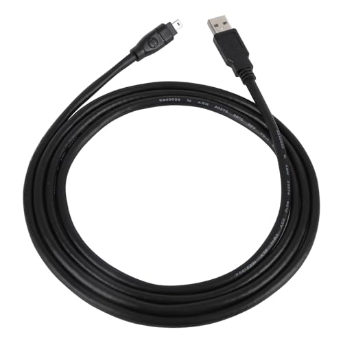 Cuxnoo FireWire IEEE 1394 Cable for Data Transfer, USB to 4-Pin Connectors, 6ft