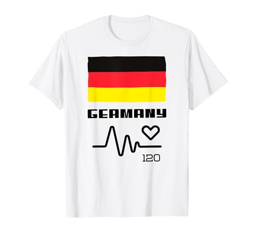 Supporter Foot Allemagne Fan Allemand Maillot Drapeau cadeau T-Shirt