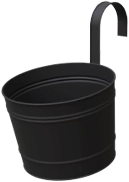 Panacea Planter Over Rail BLK 8"