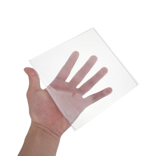 Placa de gel para impresión reutilizable transparente YOSADIER compatible con acrílicos 4