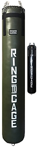 Muay Thai 6ft Heavy Bag Double-End - Un-Filled for Muay