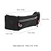 PerGar Running Waist Pack, Fanny Pack with Water Bottle Holder, Hydration Belt for Running Women, Running Belt for Men, Waterproof Running Belt for Hiking Climbing Outdoor Sports Fitness(Black)