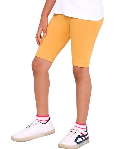 Image of TotzTouch Girls Cotton Stretchable Cycling Shorts | Girls Summer Shorts