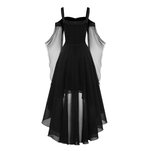 OIOLOYJM Witch Costume Women Sexy Plus Size Renaissance Vampire Gothic Halloween Costumes Woman 2025 Clothes Dresses