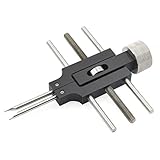 Herramienta de anillo de presión ajustable de doble extremo para instalar y quitar collares, llave de precisión universal