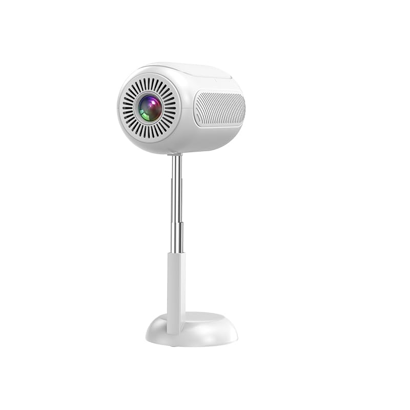 Punnkk X1 Pro Smart Gimbal 4K Mini LCD Android13 WiFi BT5 1080P Auto Keystone 2GB/16GB (6500 lm / 1 Speaker/Wireless/Remote Controller) Portable Projector-image-6